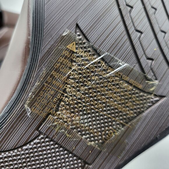 EDITION FORVER LINK mens 9 Ryan brown aalmond toe slip on dress shoes - Picture 7 of 7